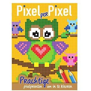 Pixel Kleurboek Uiltjes