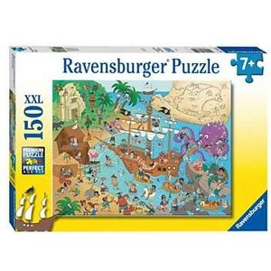 Ravensburger Puzzel Pirateneiland - Legpuzzel - 150