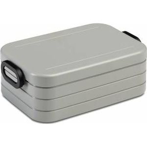 Mepal Lunchbox midi – Broodtrommel – 4 boterhammen - Zilver