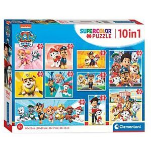 Clementoni Paw Patrol - 10 in 1 Puzzels (330 Onderdelen, Geschikt voor kinderen vanaf 4 jaar)