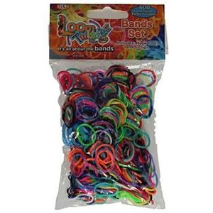 Loombands Neon Mix Multicolor Set, 600st.