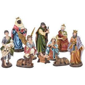 Kerstfiguren, 10dlg.