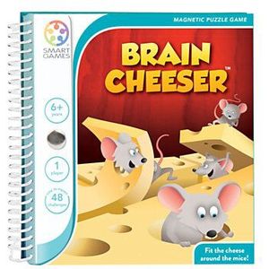 Magnetic Travel Tangoes - Brain Cheeser: Super-leuk magnetisch reisspel met 48 opdrachten voor kinderen vanaf 6 jaar