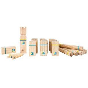 BS Toys Kubb Werpspel - Populair Zweeds Houten Spel voor de Hele Familie (Leeftijd 8+)