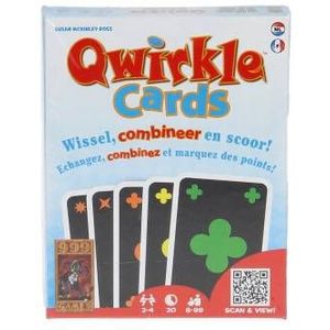 999 Games Qwirkle Cards - Vlot kaartspel voor het hele gezin - Leeftijd 8+ - 2-4 spelers - Speeltijd 20 minuten