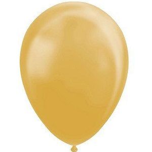 Ballonnen Metallic Goud 30cm, 10st.