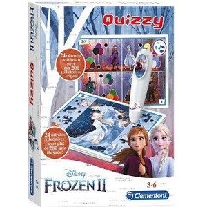 Clementoni Disney Frozen 2 Quizzy - Leer vormen, kleuren en woorden met Elsa en Anna - Geschikt voor kinderen van 3 tot 6 jaar