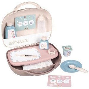 Smoby Baby Nurse Verzorgingsset, 8dlg.