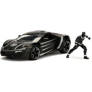 Jada Die-Cast Avengers Black Panther met Auto 1:24