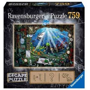 Ravensburger Escape Room Puzzel - De Onderzeeër, 759st.