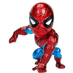 Jada Speelfiguur Marvel Classic Spider-man 10 Cm Die-cast Rood