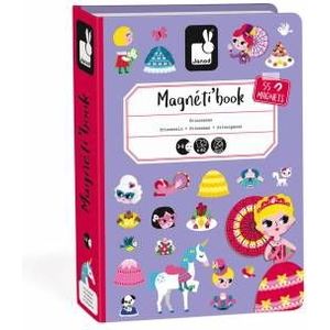 Magnetibook Prinsessen (55 magneten, 7 kaarten)