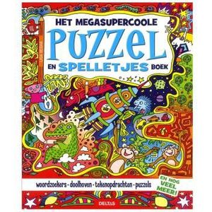 Het Supercoole Puzzel- en Spelletjesboek