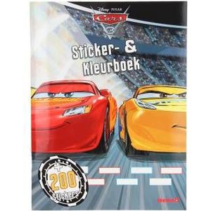 Cars 3 Sticker- en Kleurboek