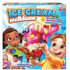 Goliath Ice Cream Meltdown - Actiespel - Kinderspel - Versier Het Ijsje met Alle Toppings Voor Het Ij - lijm Smelt!