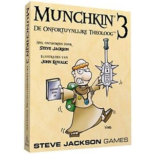 Munchkin 3 - De Onfortuinlijke Theoloog Kaartspel
