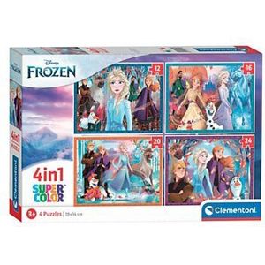 Clementoni Puzzels Disney Frozen, 4in1
