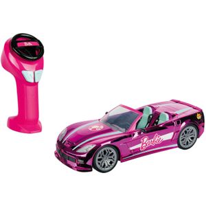 Barbie Mondo Motors RC Bestuurbare Auto - Verchroomd Roze