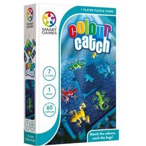 SmartGames Colour Catch - Uitdagend denkspel voor kinderen vanaf 5 jaar met 60 opdrachten