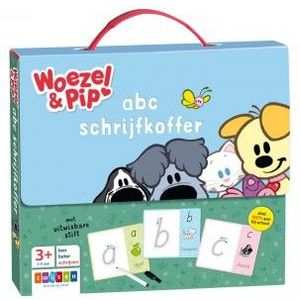 Zwijsen Woezel en Pip ABC Schrijfkoffer 3+ - Ideaal voor peuters en kleuters - Leer schrijven met Woezel en Pip