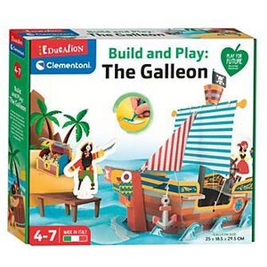 Clementoni Education - Bouw & Speel Piratenboot