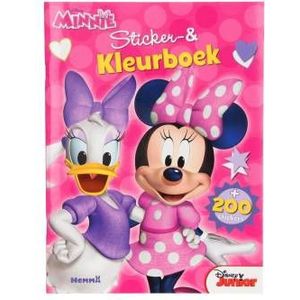 Minnie Mouse Sticker- en Kleurboek