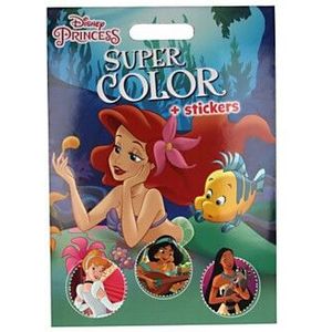 Walt Disney Super Color Kleurboek Prinses