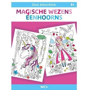 Duo kleurblokken - Magische wezens en Eenhoorns