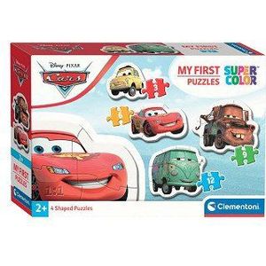 Mijn eerste Cars puzzel (4in1) - 3-6-9-12 stukjes