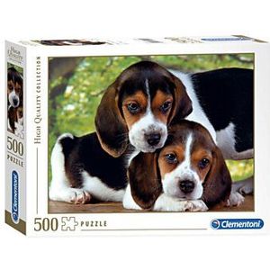 Hondenvriendjes (500st) - Clementoni Puzzel