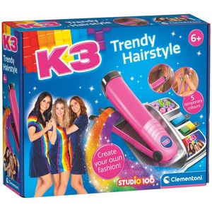 Clementoni Studio 100 - K3 Trendy Hairstyle - Haarstyling Set Voor Kinderen - Vanaf 6 jaar