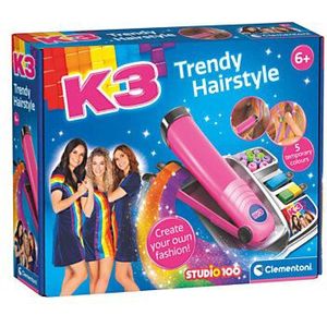 Clementoni Studio 100 - K3 Trendy Hairstyle - Haarstyling Set Voor Kinderen - Vanaf 6 jaar