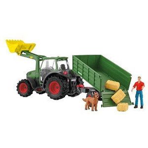 Schleich FARM WORLD - Tractor met Aanhanger - 42608