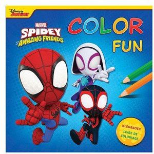 Marvel Spidey And His Amazing Friends Color Fun Kleurboek