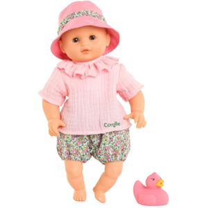 Corolle Badpop Coralie met Badeend - Bloomer, 30cm