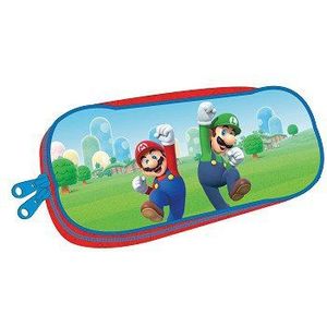 Etui Ovaal Super Mario met Ritssluiting