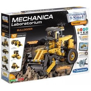 Clementoni Wetenschap & Spel - Bulldozer - Graafmachine Speelgoed - Constructie Speelgoed - Vanaf 8 jaar