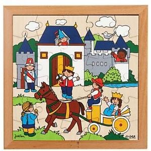 Rolf - Houten Legpuzzel Ridders, 30st.