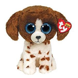 Ty Beanie Buddy Muddles Dog, 24cm