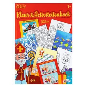 Sinterklaas Kleur- en Activiteitenboek A4
