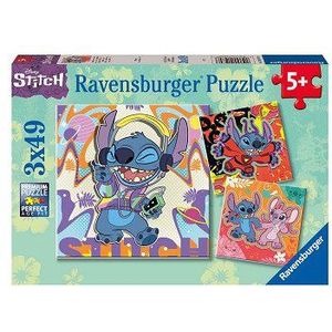 Legpuzzel Stitch, 3x49st.