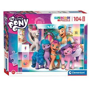 Clementoni Maxi Puzzel My Little Pony Lachen, 104st.