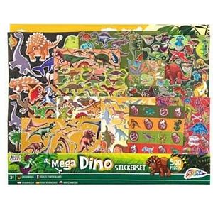 Mega Stickerset Dinosaurus, 500st.