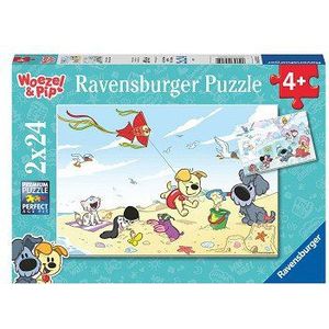 Woezel & Pip Zomer en Winter Legpuzzel (2x24st)