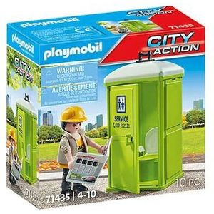 PLAYMOBIL City Action Mobiel Toilet - 71435