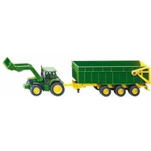 Siku 1843 John Deere Met Aanhangwagen 1:87