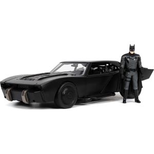 Jada Batman met Die-cast Batmobile Auto 1:24