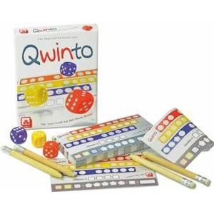 White Goblin Games Qwinto - Dobbel spel voor 2-6 spelers vanaf 8 jaar