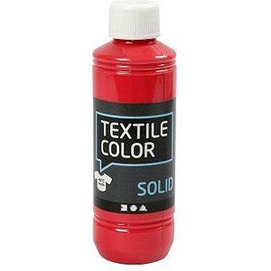 Textile Color Dekkende Textielverf - Rood, 250ml