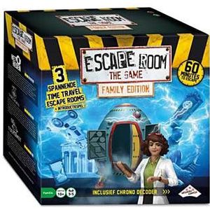 Escape Room The Game - Time Machine Family Edition: Spannend gezelschapsspel voor 3-5 spelers vanaf 10 jaar. Ontsnap binnen 60 minuten!